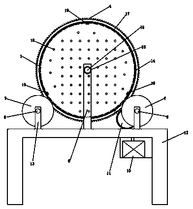Washing device of labor protection safety net