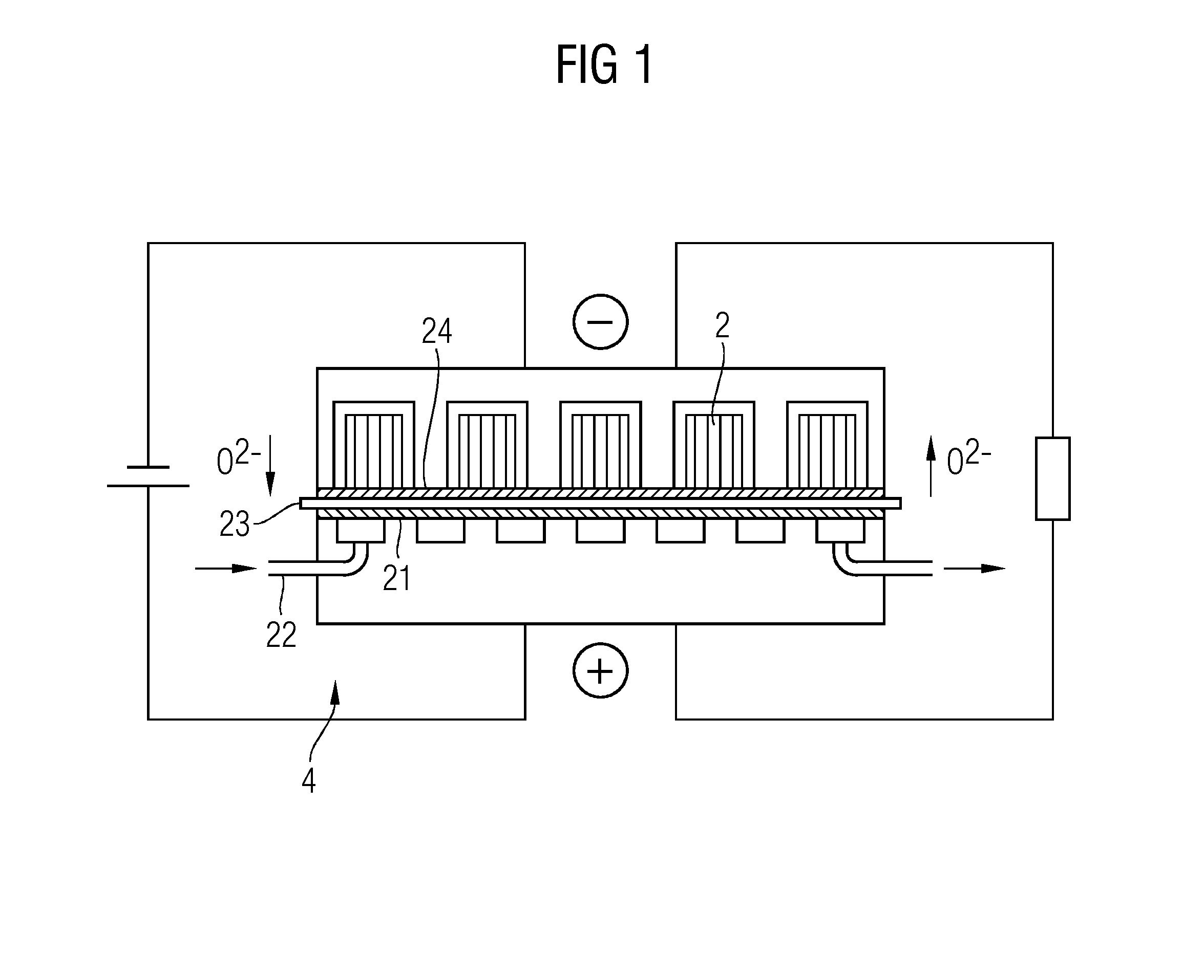 Storage structure of an electrical energy storage cell