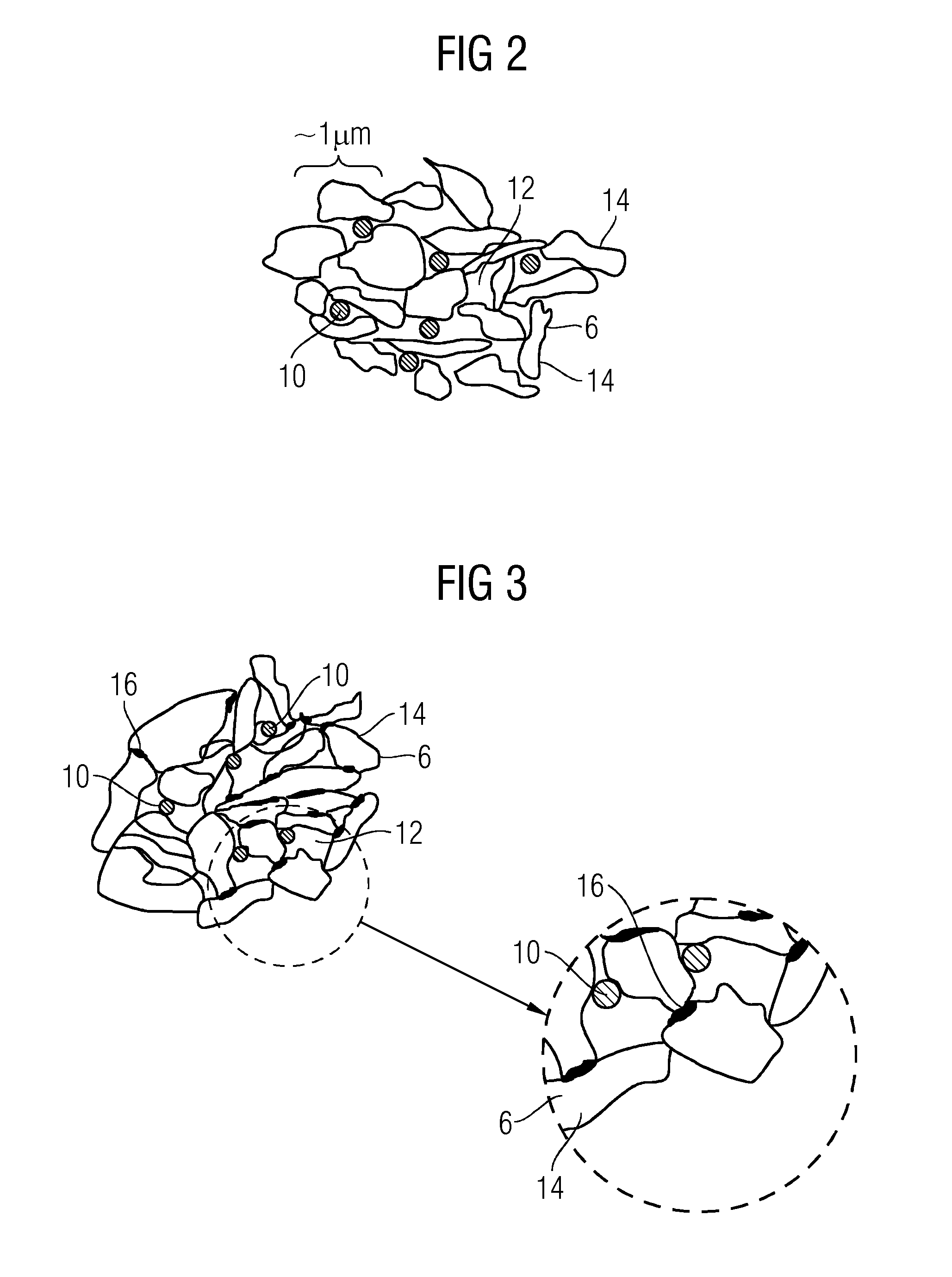 Storage structure of an electrical energy storage cell