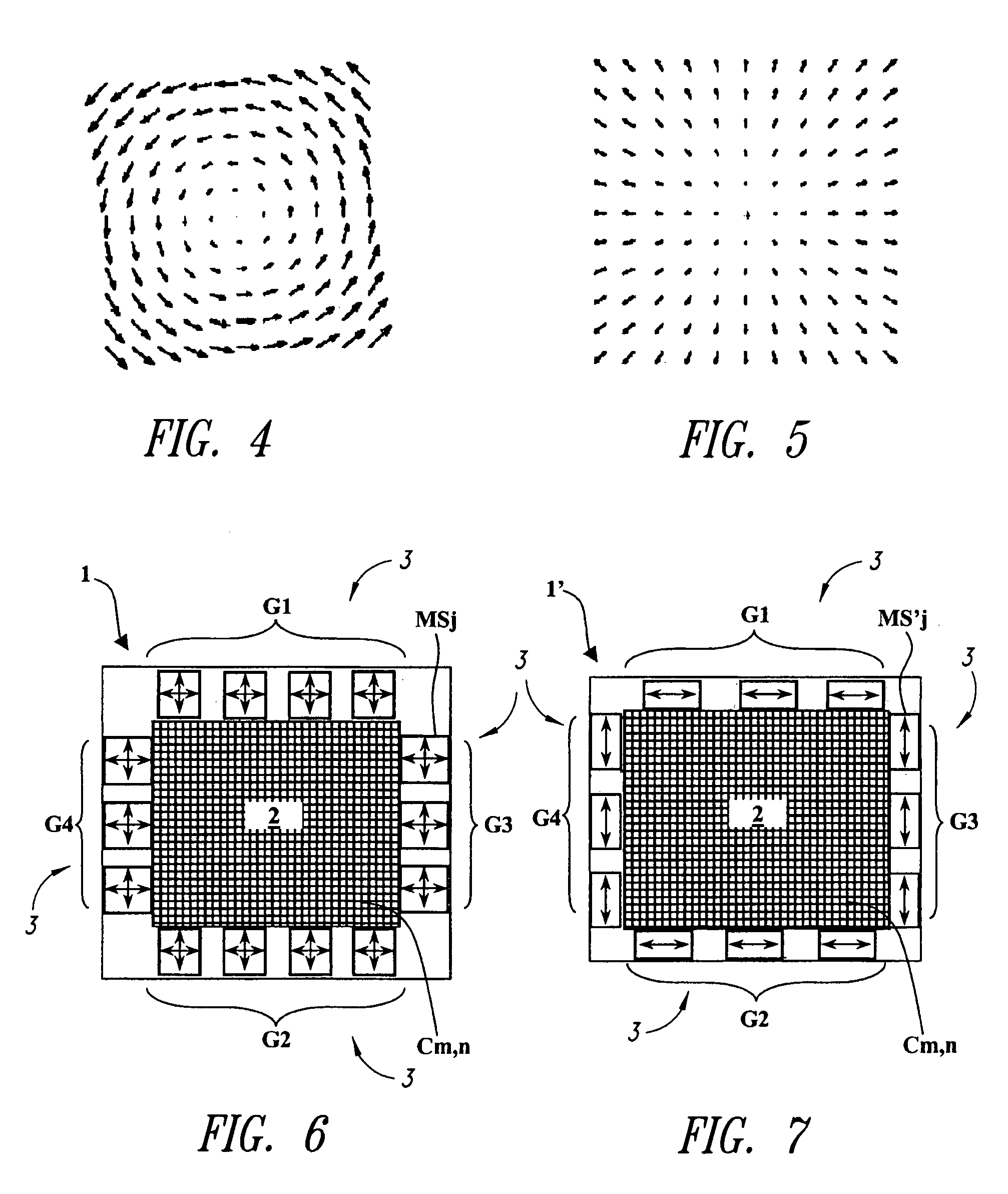 Method for capturing images comprising a measurement of local motions