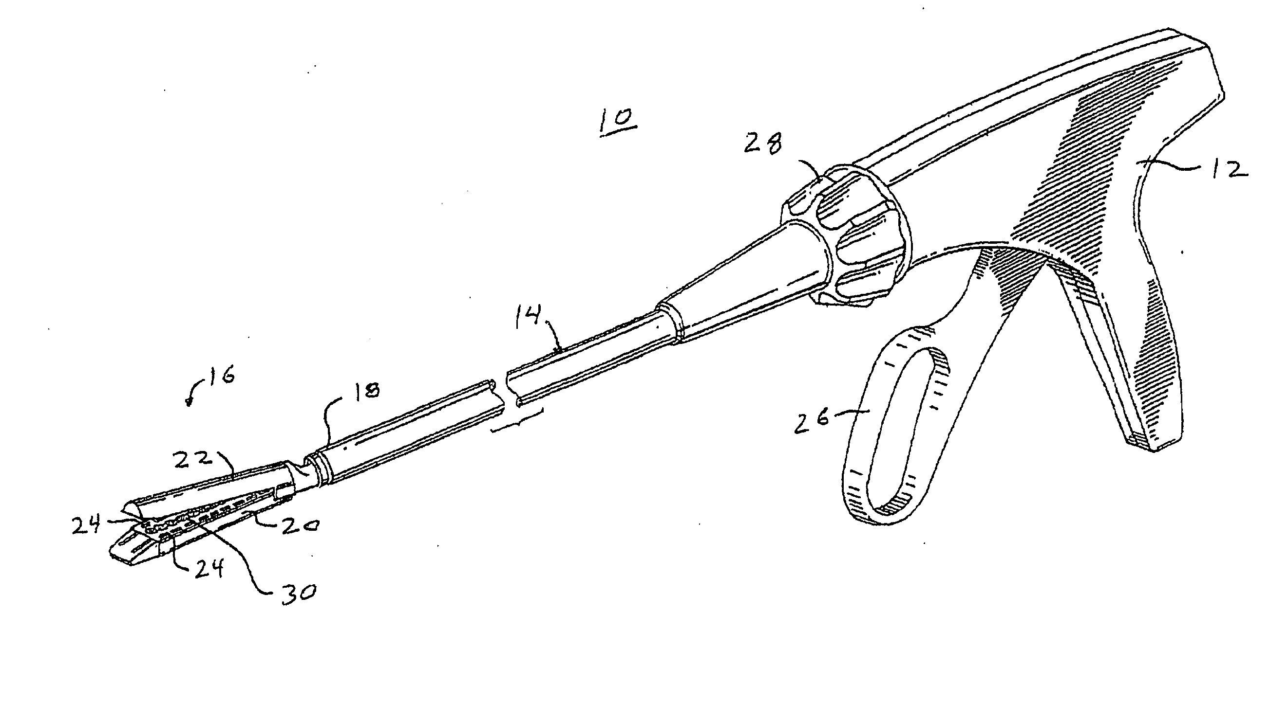 Materials Delivery System for Stapling Device