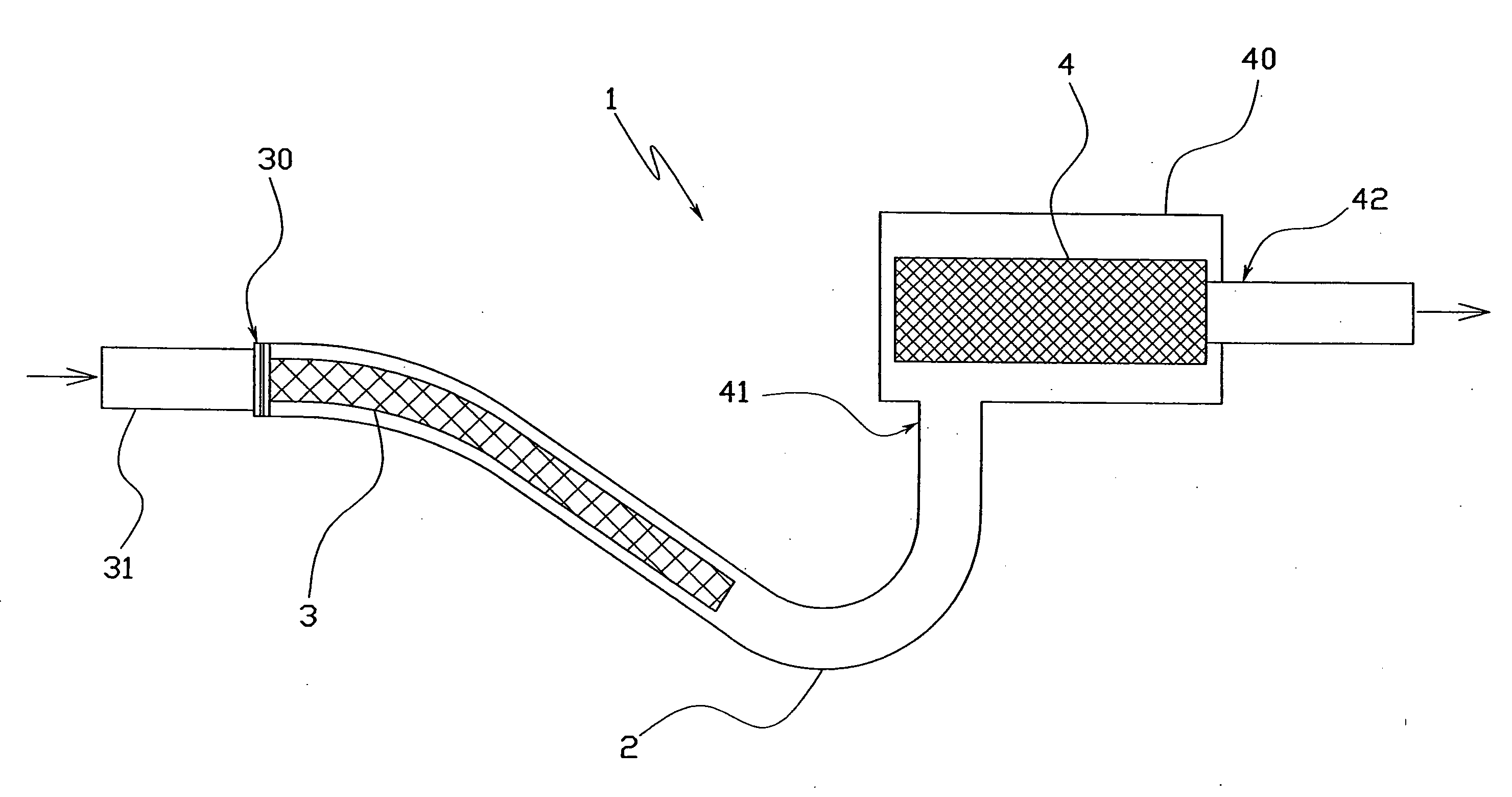 Filtering System for the Air Directed Towards an Internal Combustion Engine Intake
