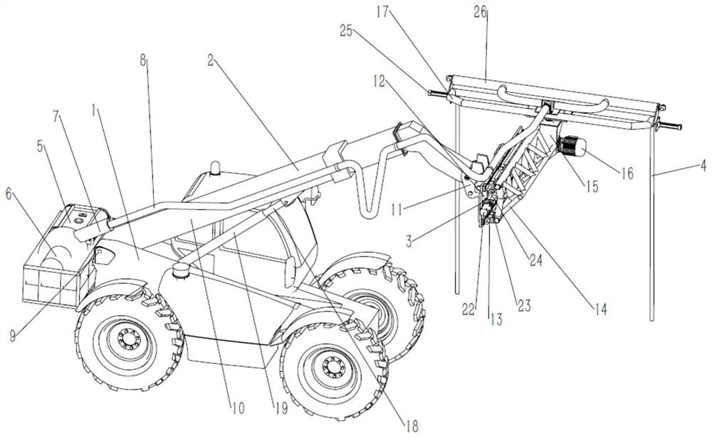 A spraying vehicle with multi-directional spraying function and its control method