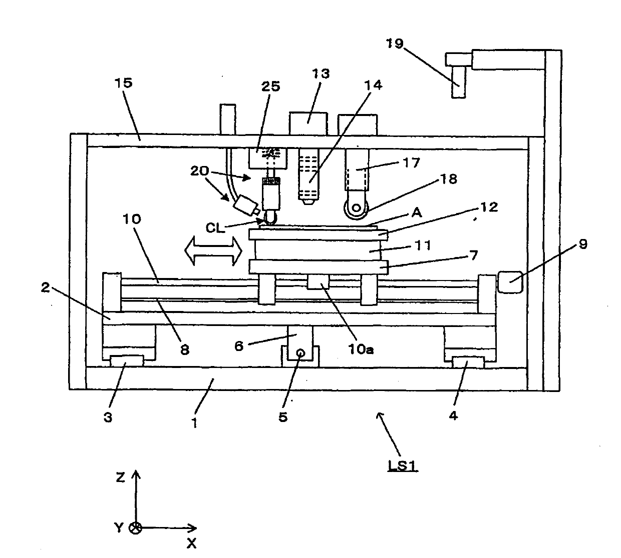 Laser working apparatus, and laser working method