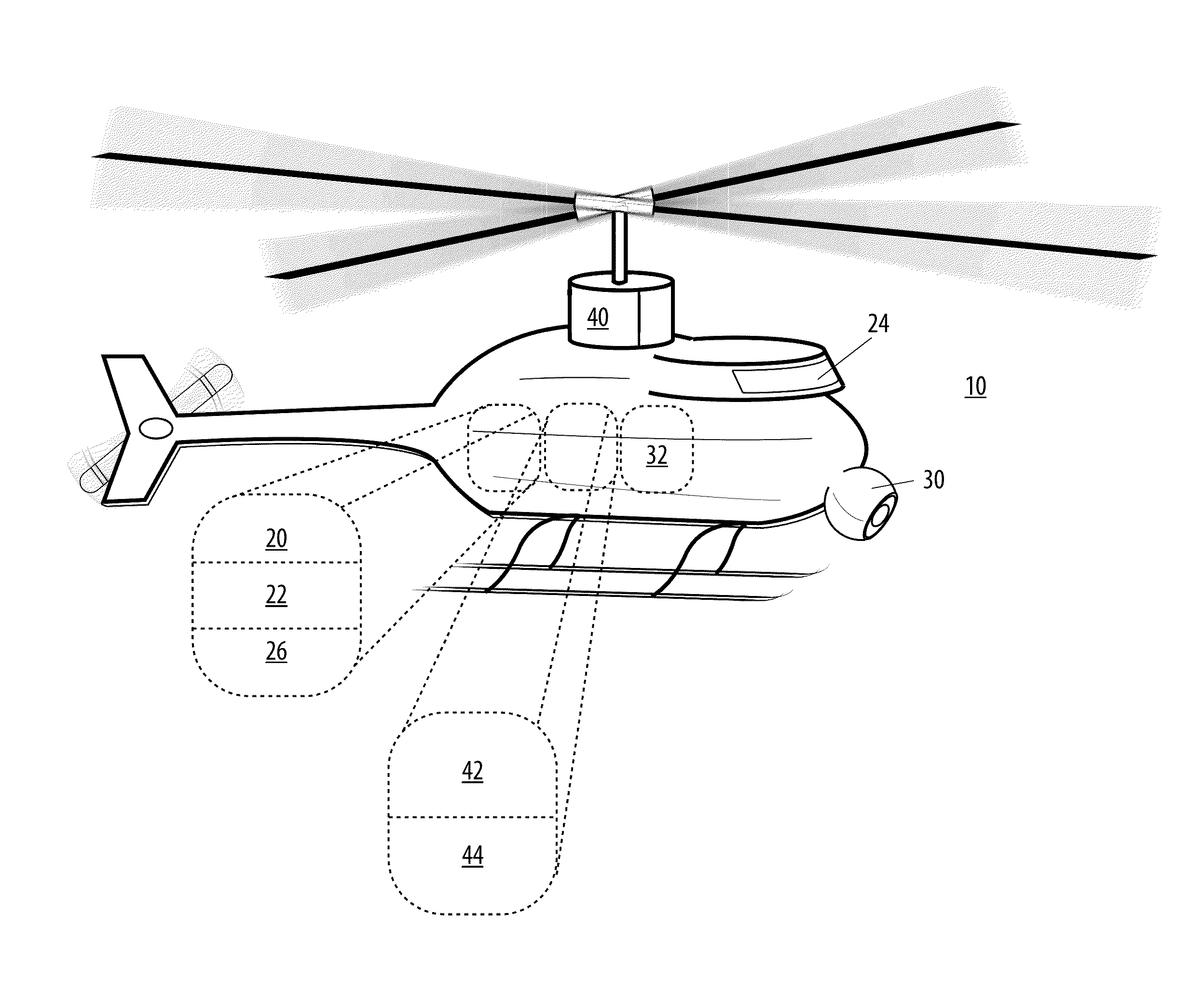 Unmanned aerial vehicle for monitoring infrastructure assets