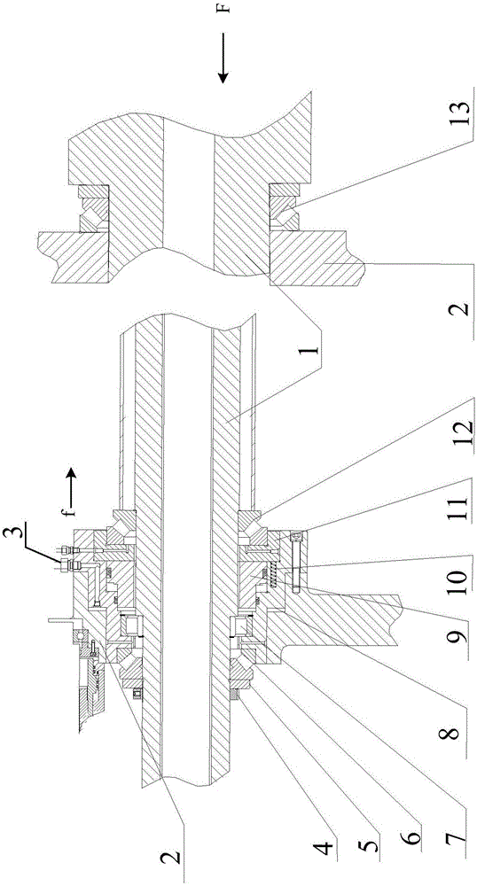 Friction welding machine and spindle force balancing assembly thereof