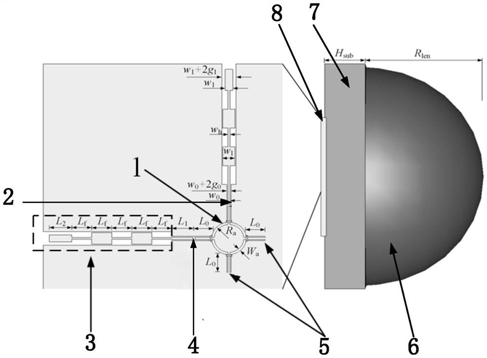 High-temperature superconducting image rejection modeling method based on polarization regulation and correction network