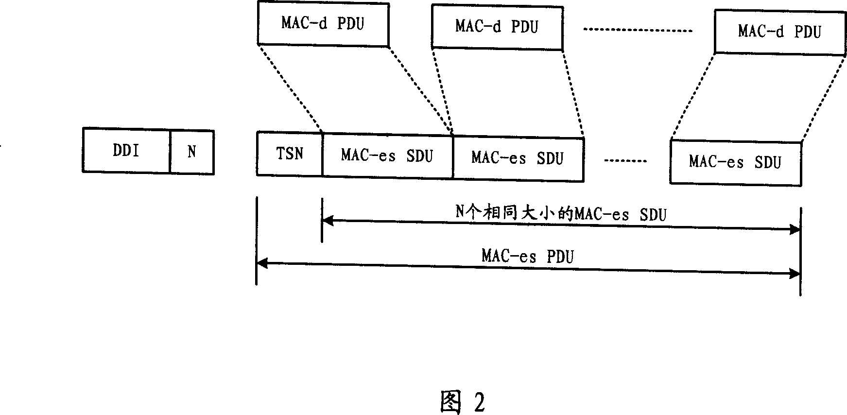 Method and system for transmitting optional field in data packet