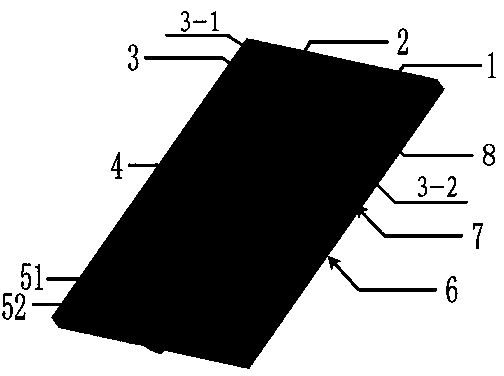 Frequency-reconfigurable ultra broad band antenna based on planar bi-layer section electromagnetic slit structure