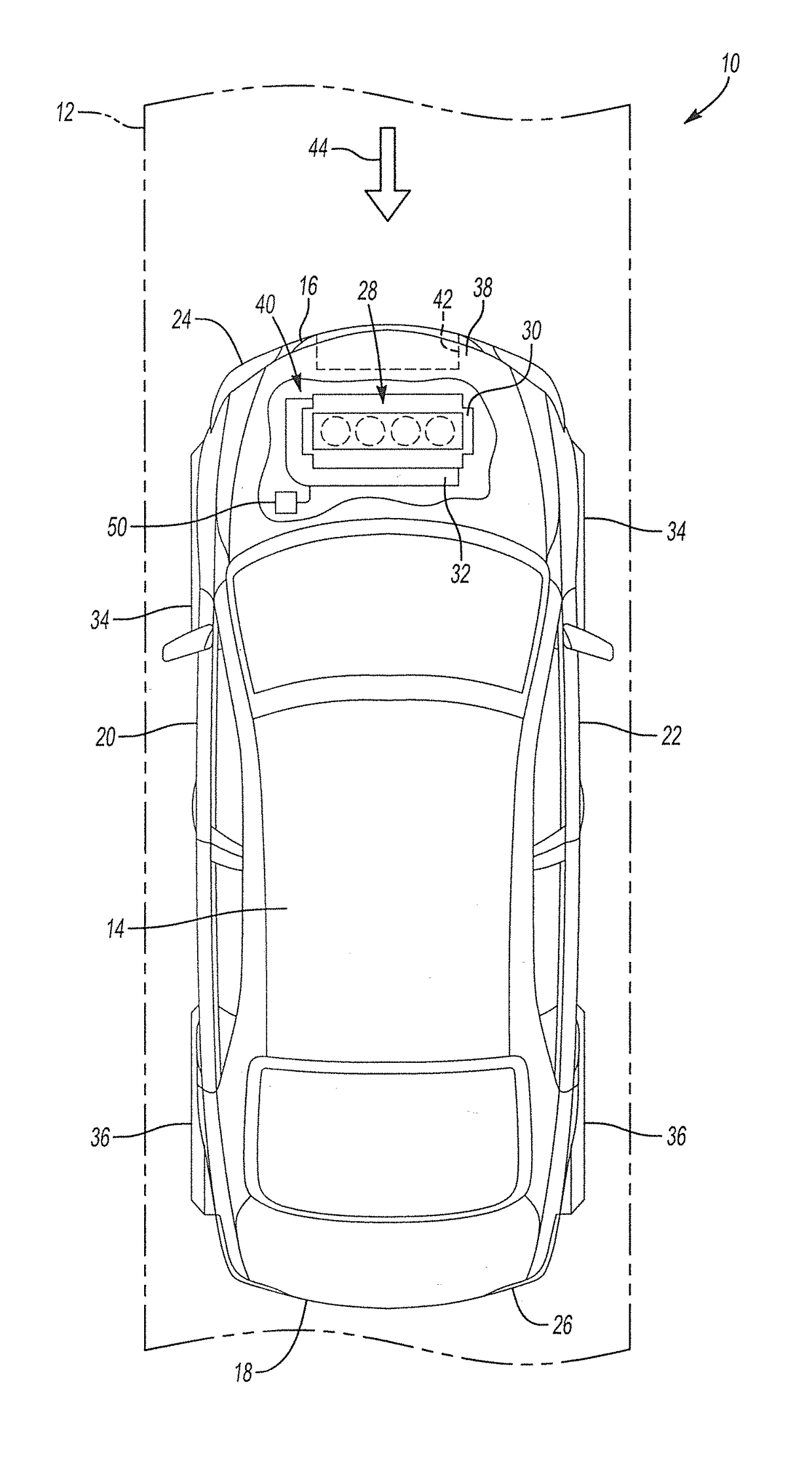 Onboard diagnostics of an active air dam assembly