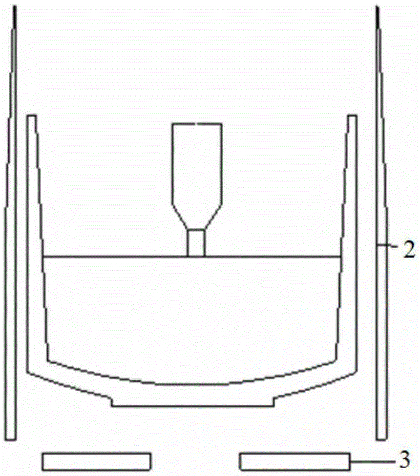 Heat field structure for growth of low-dislocation single crystals by czochralski method and growing process of single crystal