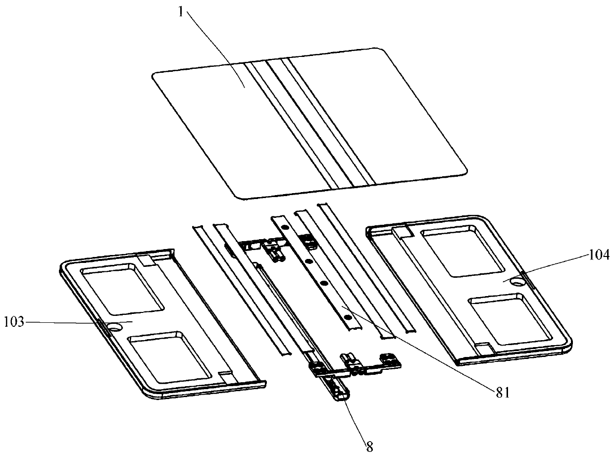 Rotating mechanism and flexible screen device