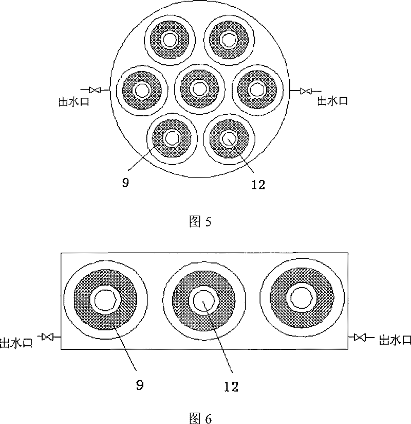 Pressure type foamless film type oxygenating system and method thereof