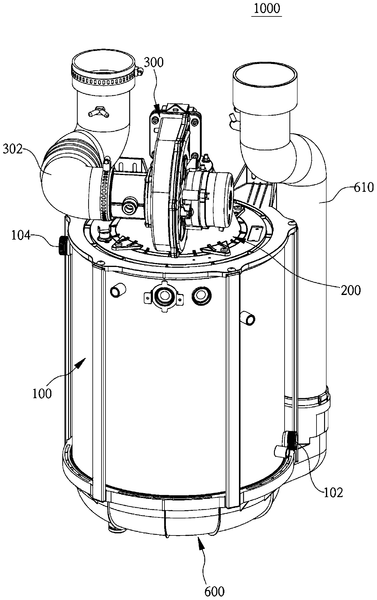 Hot-water storage boiler having both heat-quantity proportional control function and backflow prevention function