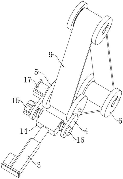 A kind of solid wood board edge line deburring equipment