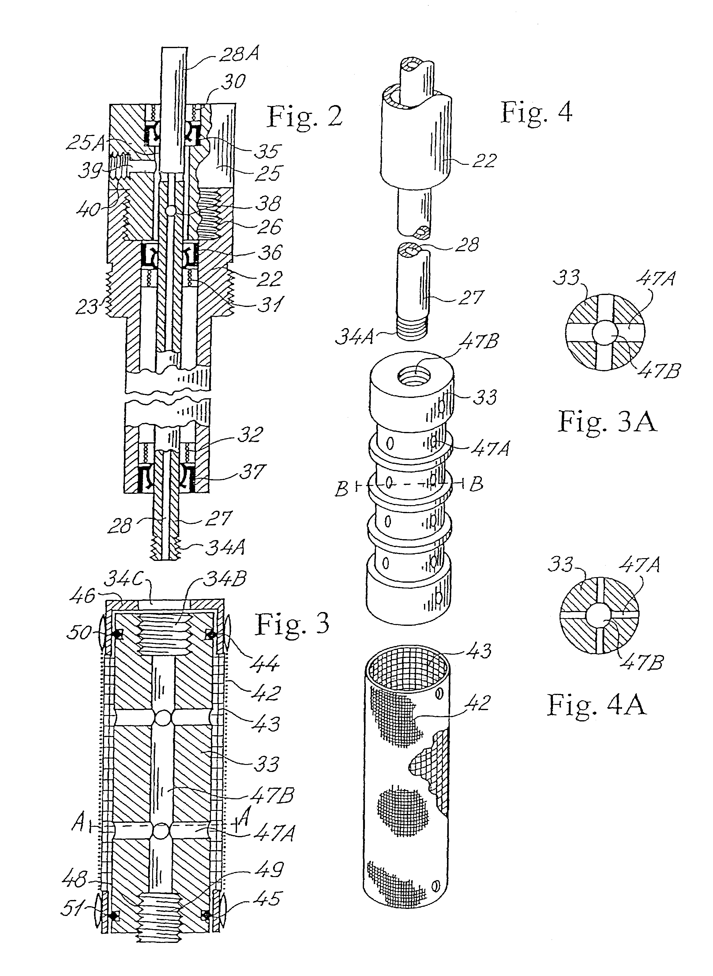 Assembly for withdrawing and filtering partial volumes of process fluid
