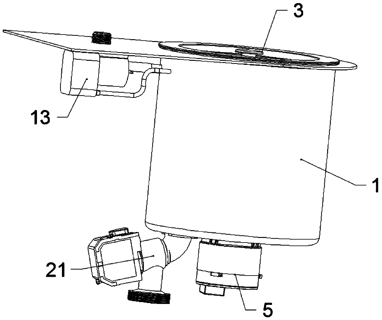 Cleaning machine capable of cleaning specific part of garment