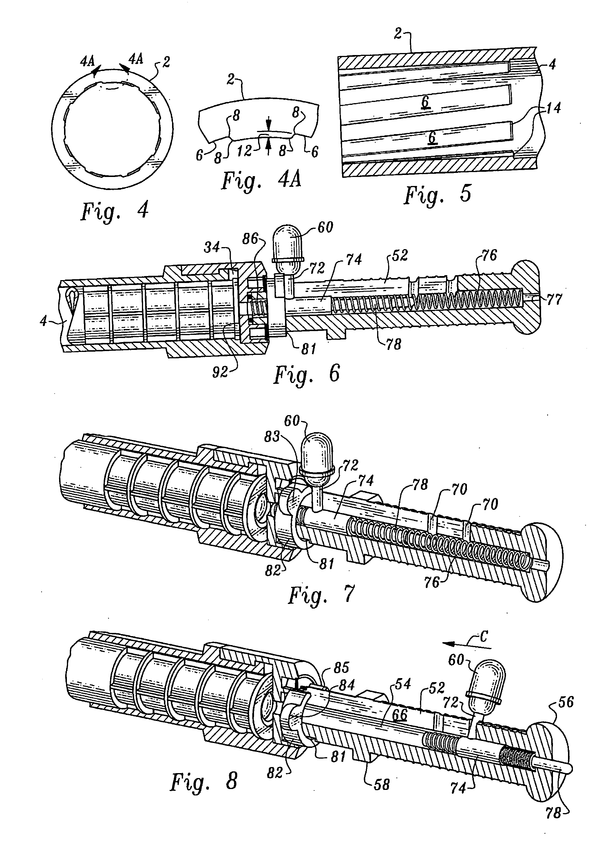 Handheld gas propelled missile launcher