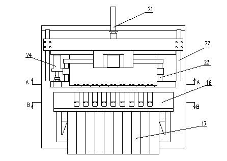 Automatic leading wire inserting device for paper tube