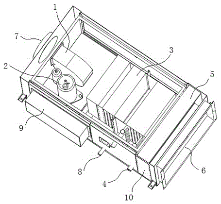 Super heat recovery fresh air unit