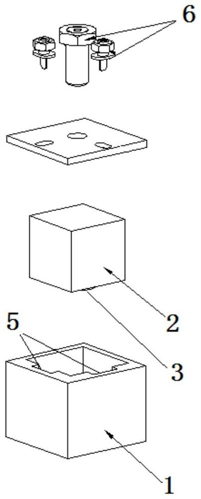 A convex cavity three-mode resonant structure and a filter containing the resonant structure