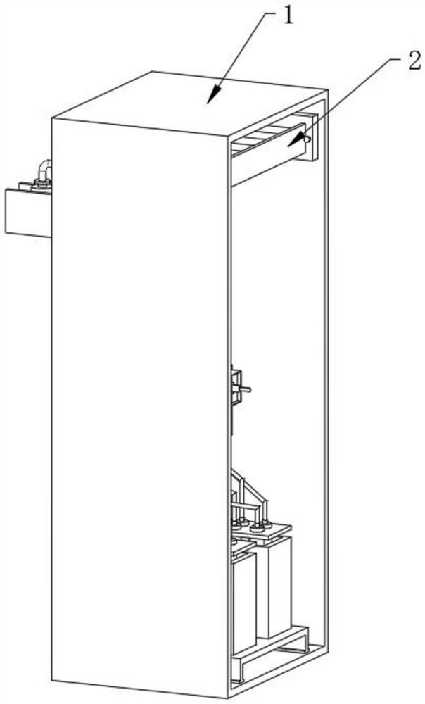 High-voltage passive filtering reactive compensation system