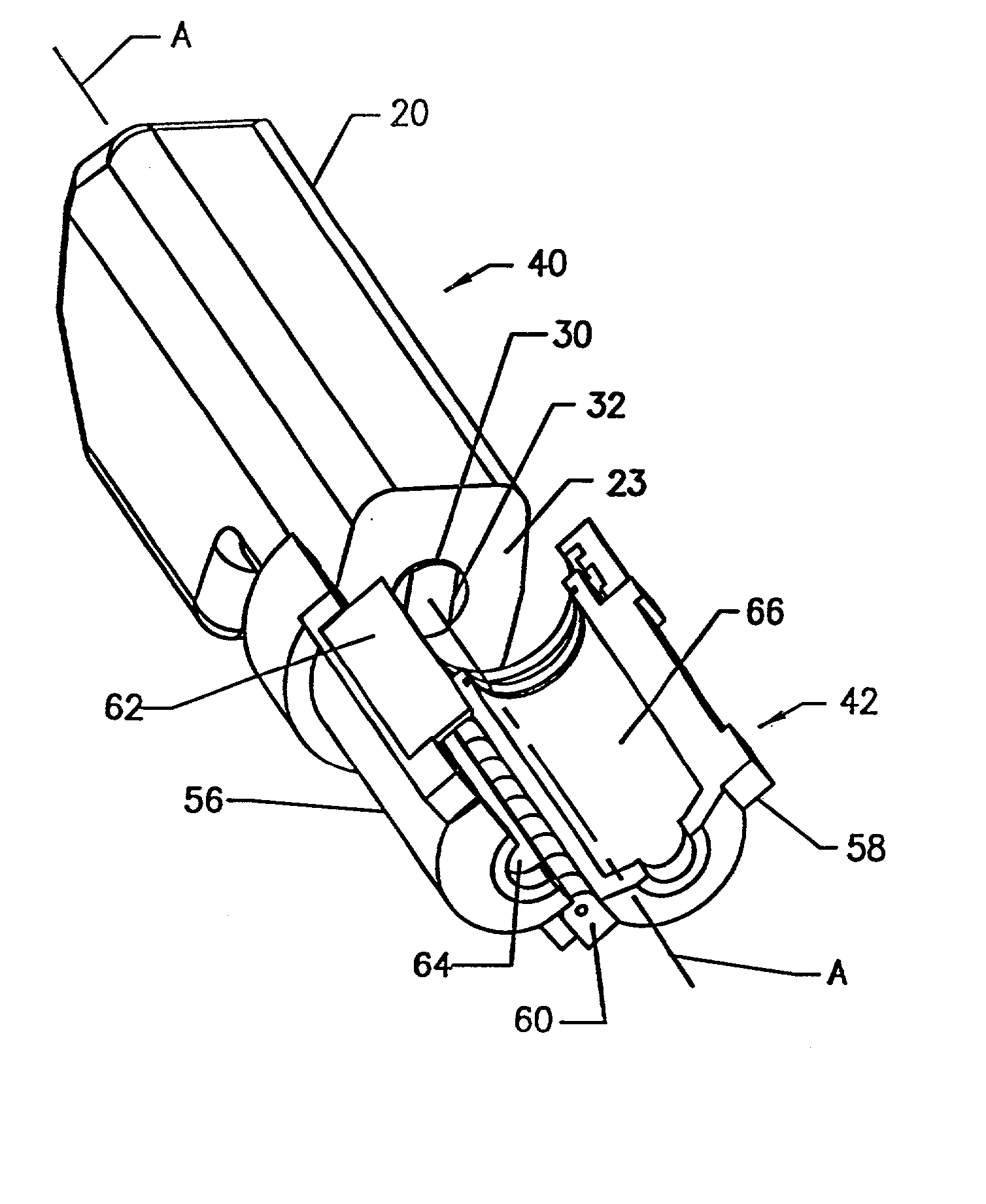 Front load pressure jacket system with syringe holder