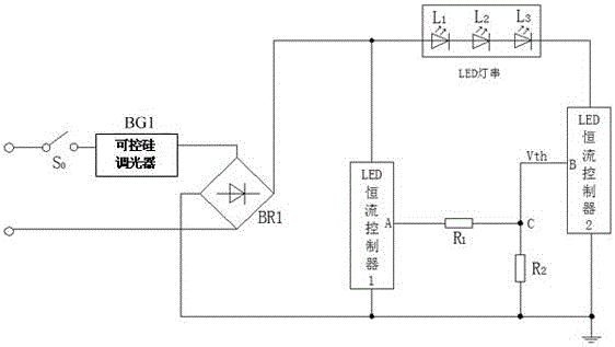 Mobile phone screen luminance control device