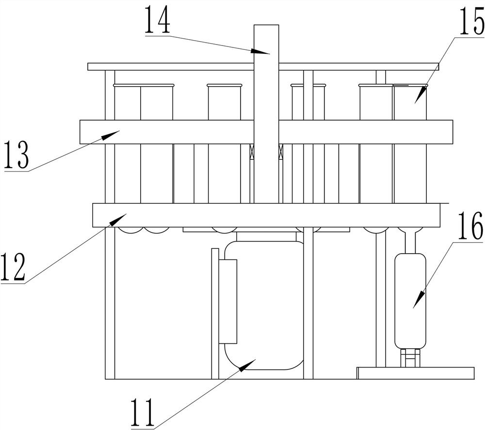 Acrylic acid water retention layer of coated fertilizer and preparation method and device ofacrylic acid water retention layer