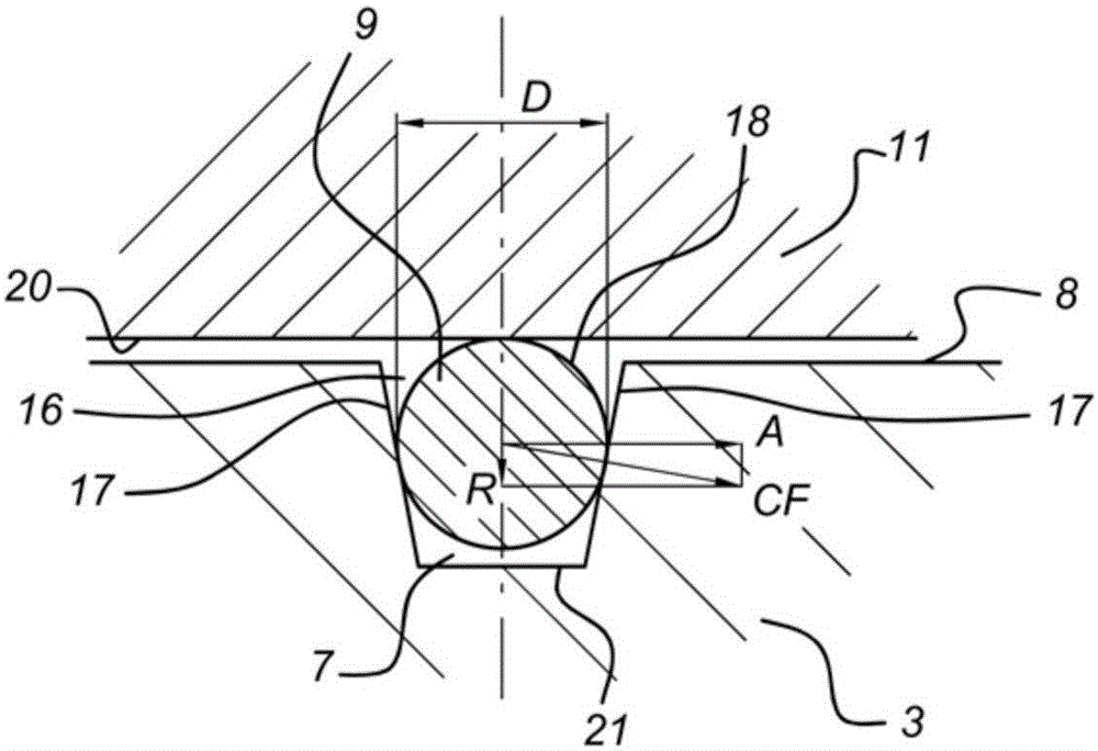 Fibre sensor assembly