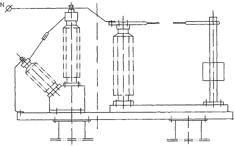 Transformer neutrality point combination electric device