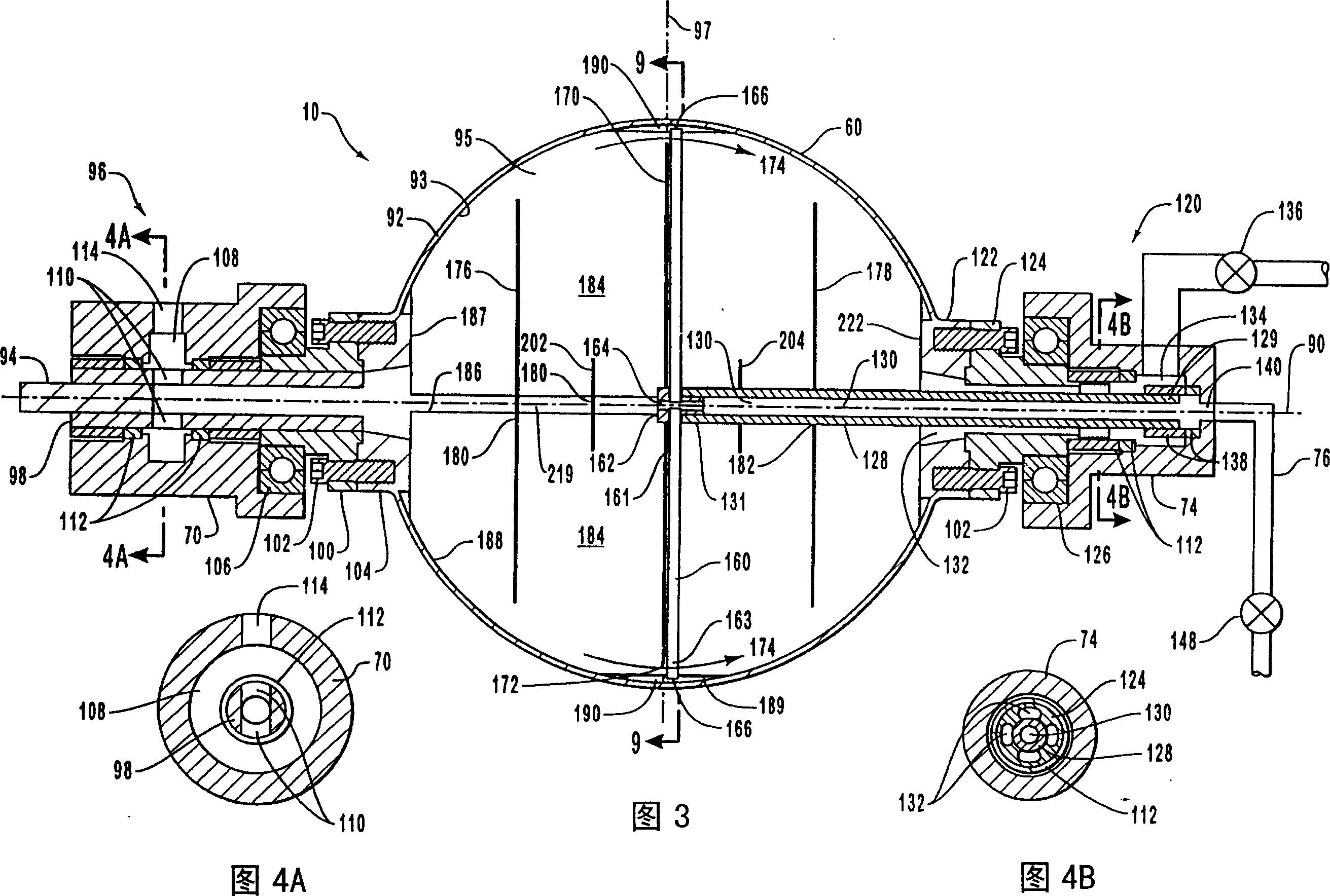 Centrifugal pressurized separators and methods of controlling same