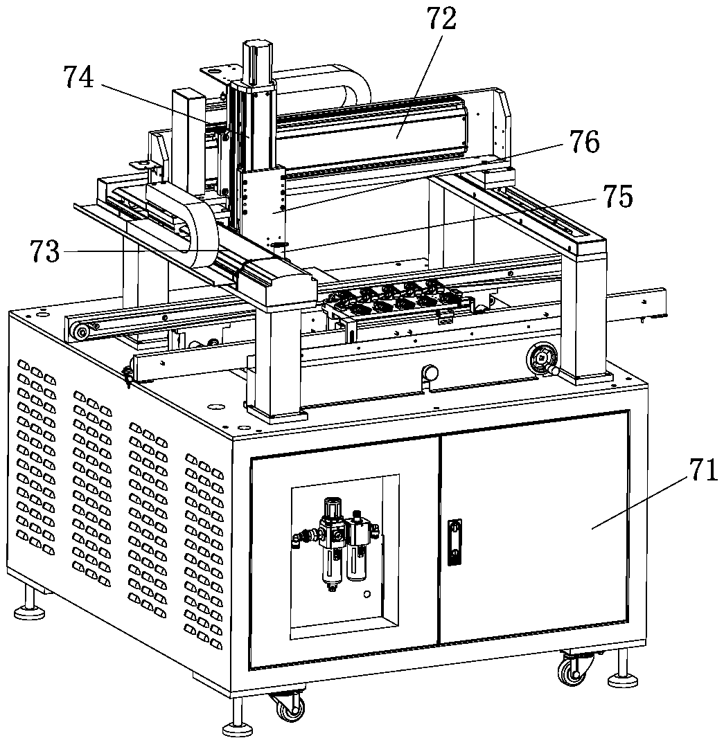 Automatic assembly line for radar products