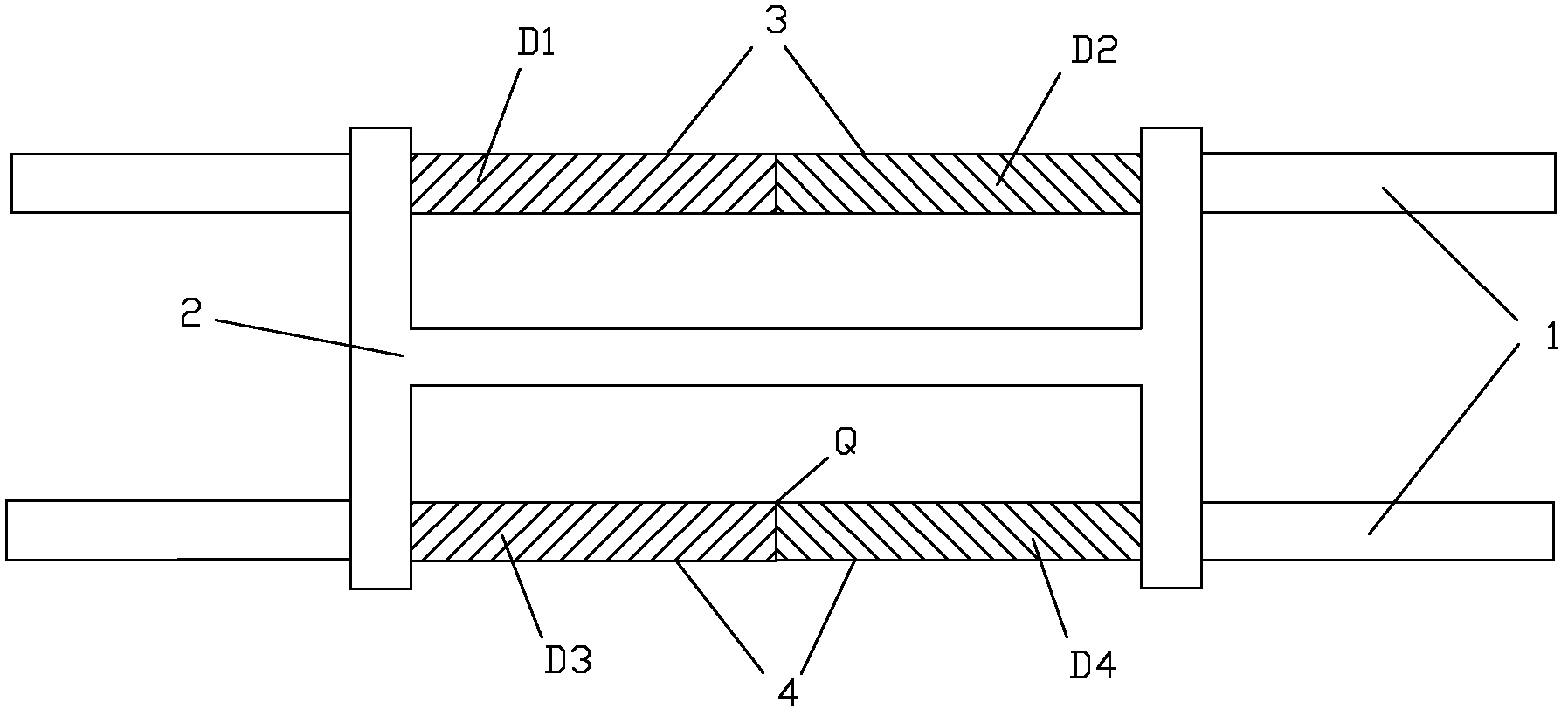 Decoupling control method for bogie suspension system of electromagnetic maglev train