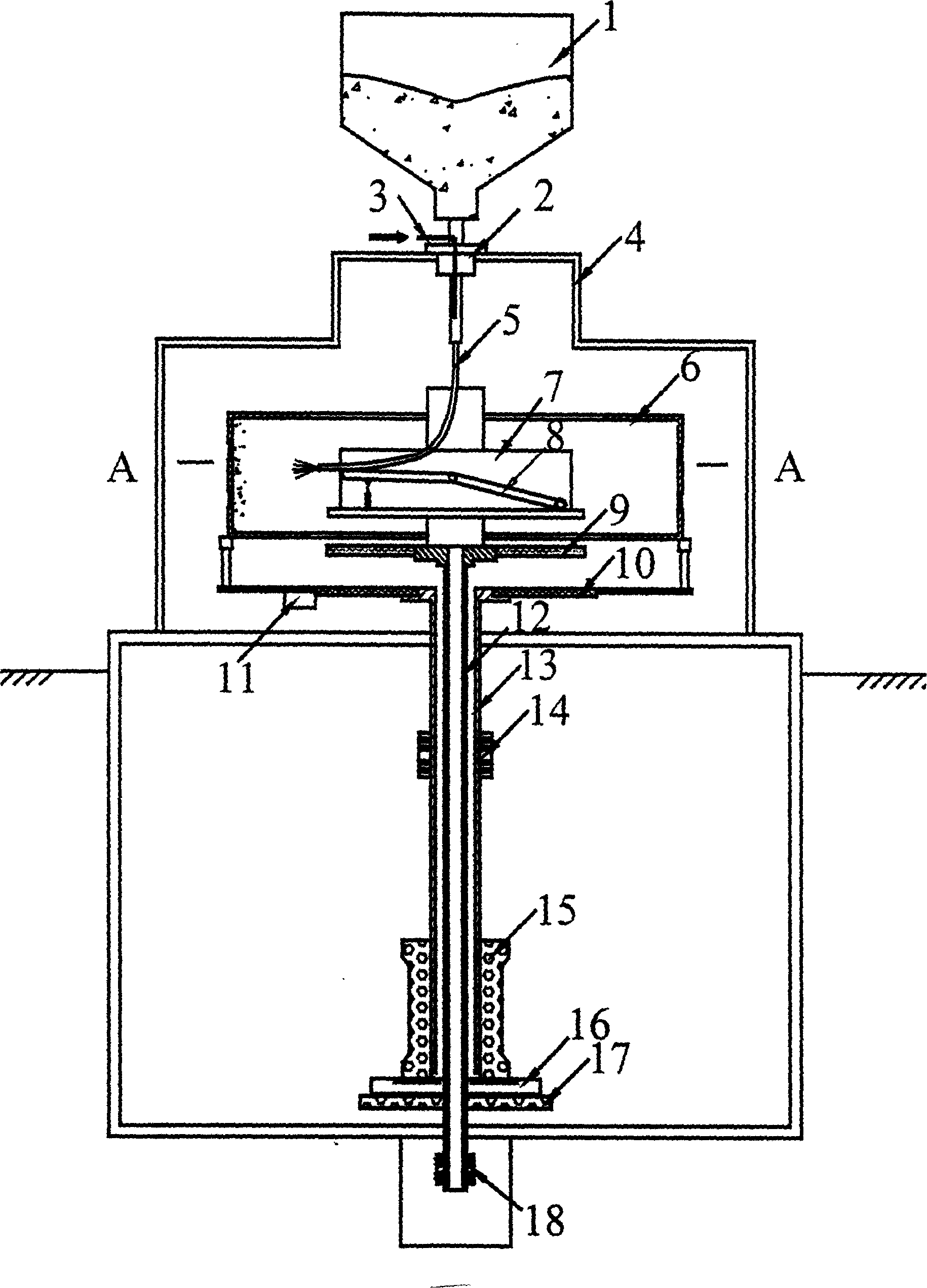Method for simulating sea waves by using barrel-type centrifugal machine and apparatus therefor