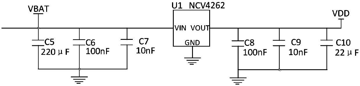 Automobile electric tailgate ecu control board