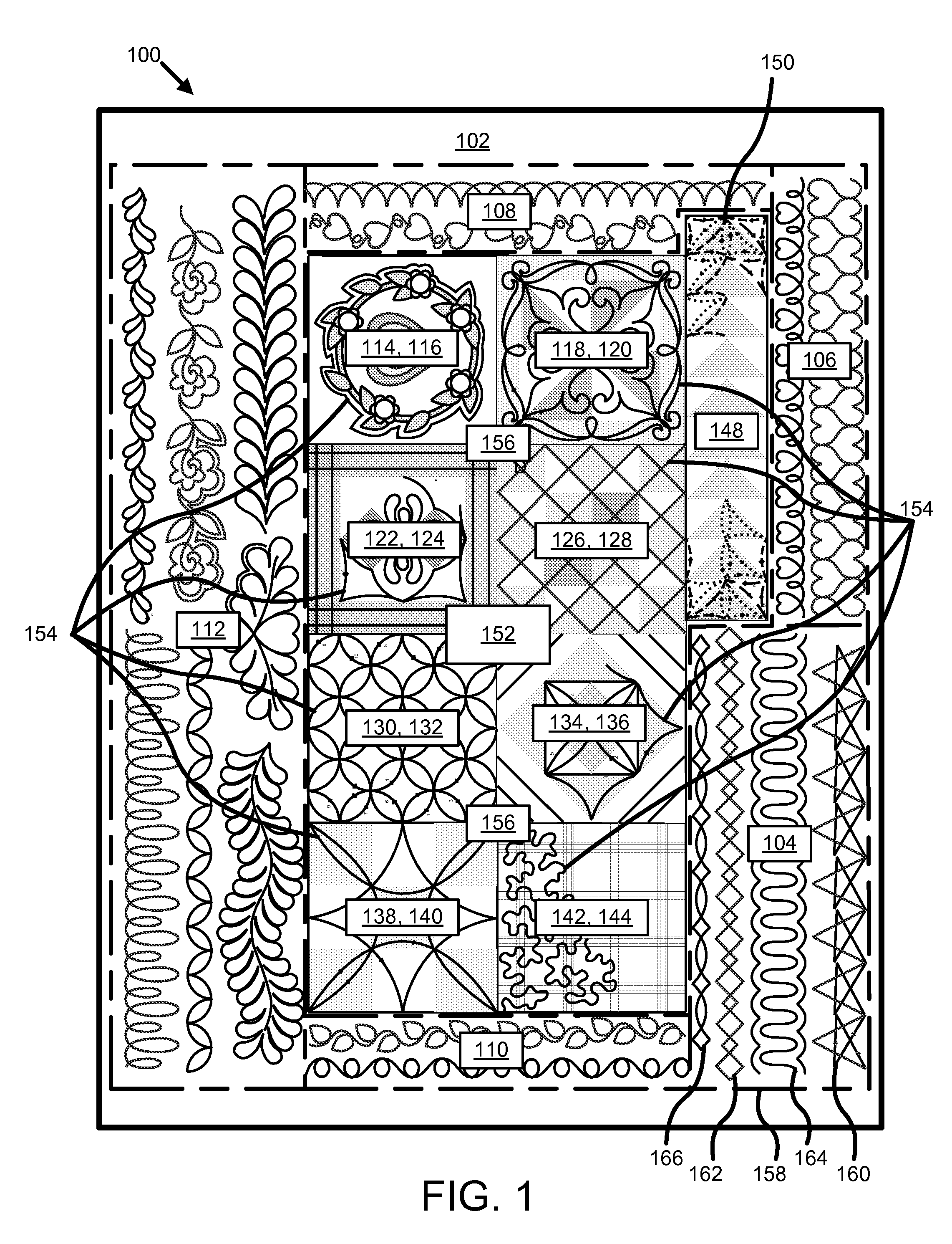 Apparatus, system, and method for facilitating the instruction of quilting techniques