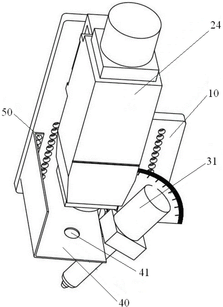 Laser-arc hybrid welding device and pipeline welding device with same