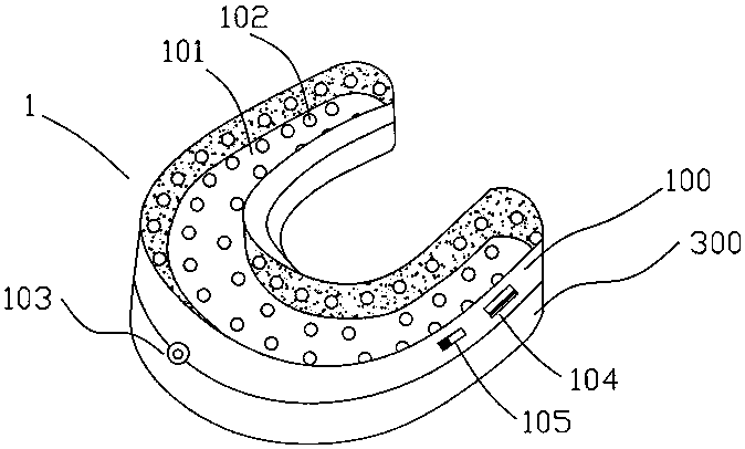 Oral cavity imaging device and use method thereof