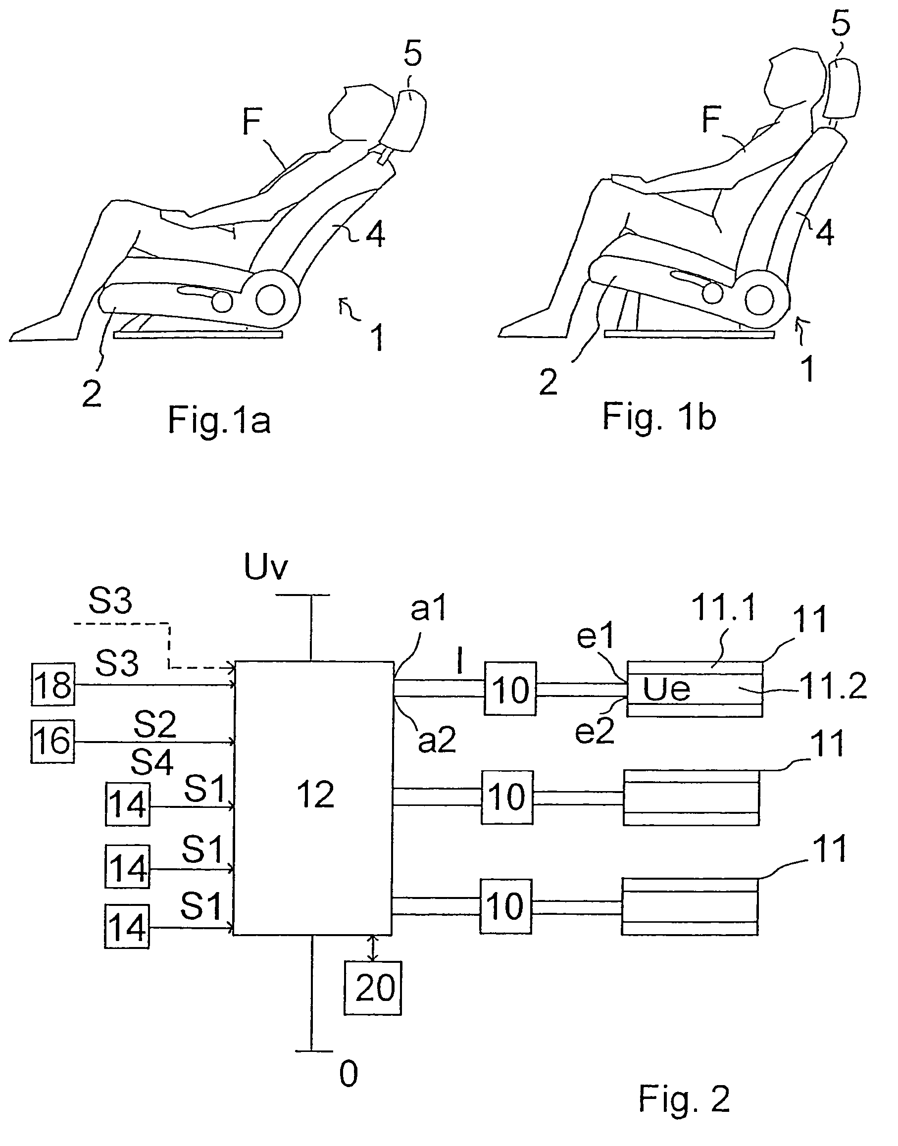 Vehicle seat arrangement with an electric adjustment mechanism