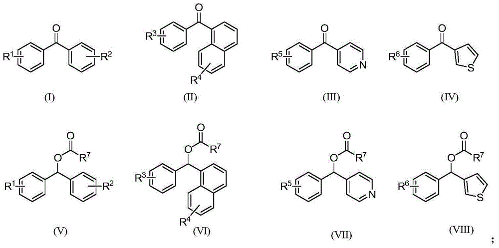 Catalytic oxidation synthesis method of diaryl ketone compound