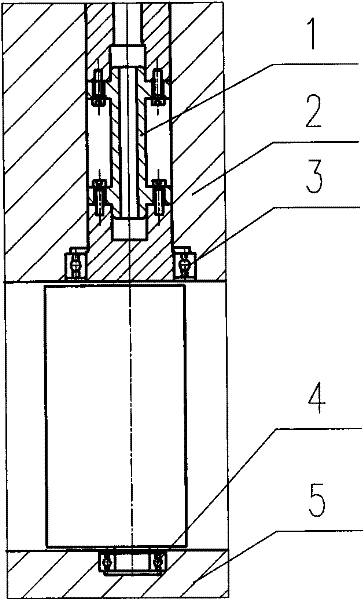 Structure of guide vane vertical surface for improving accuracy of measurement on hydraulic torque of guide vane of model hydraulic turbine