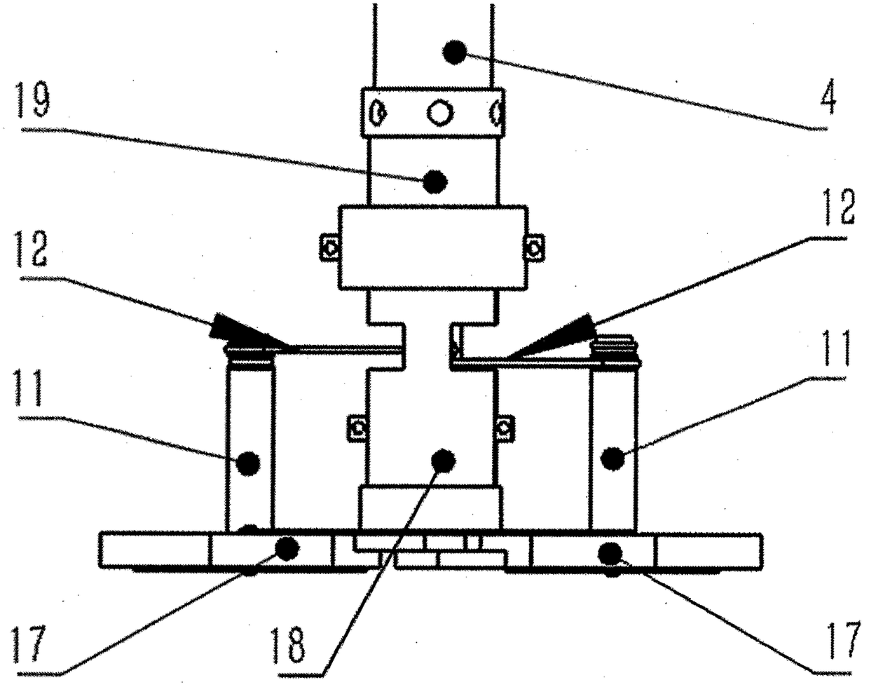 Omni-directional mowing machine with automatic obstacle avoidance for ridging type orchard