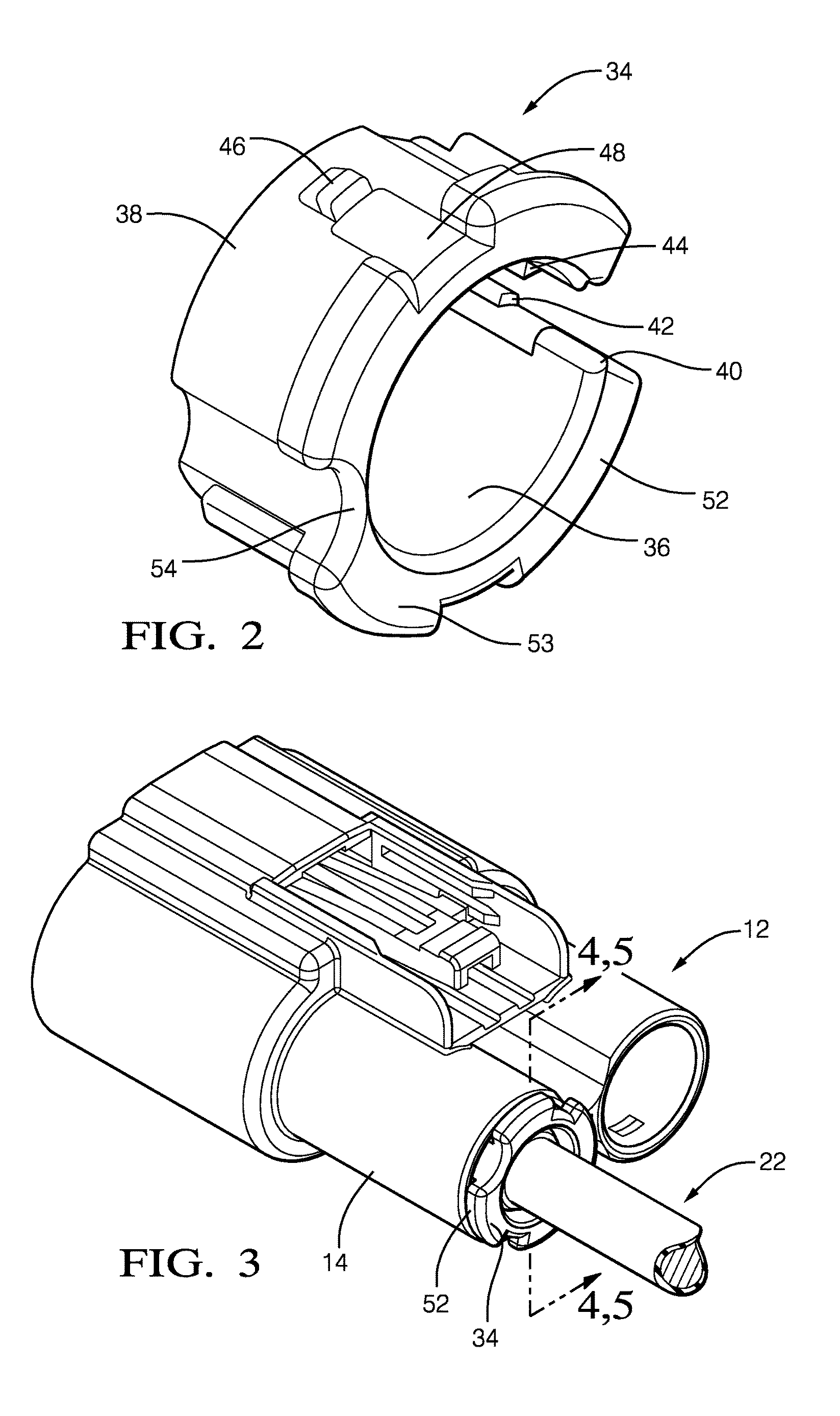 Sealed connector with an extended seal sleeve and an anti-water pooling retainer