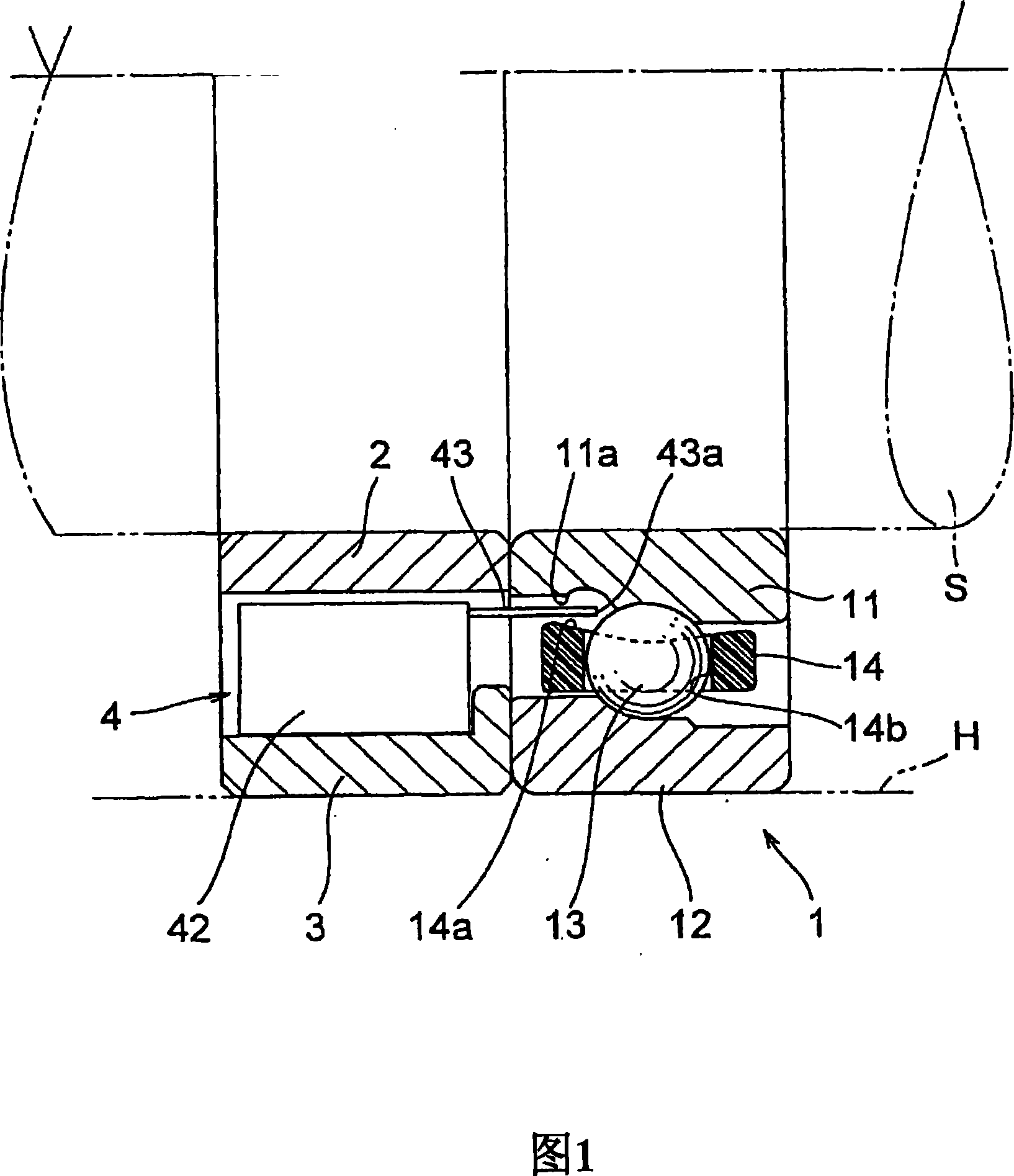 Rolling bearing device and rotary device