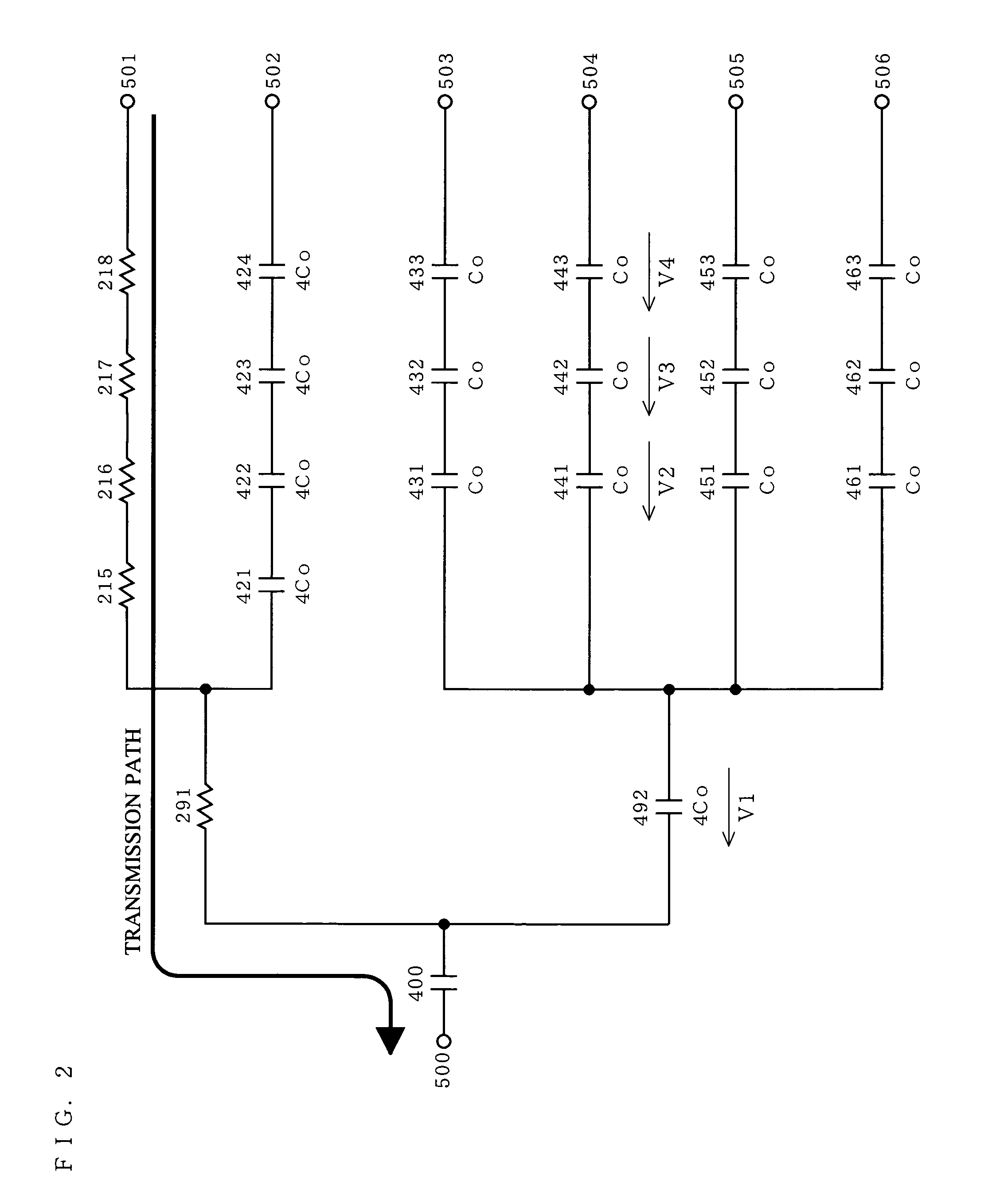 Radio-frequency switching circuit and semiconductor device