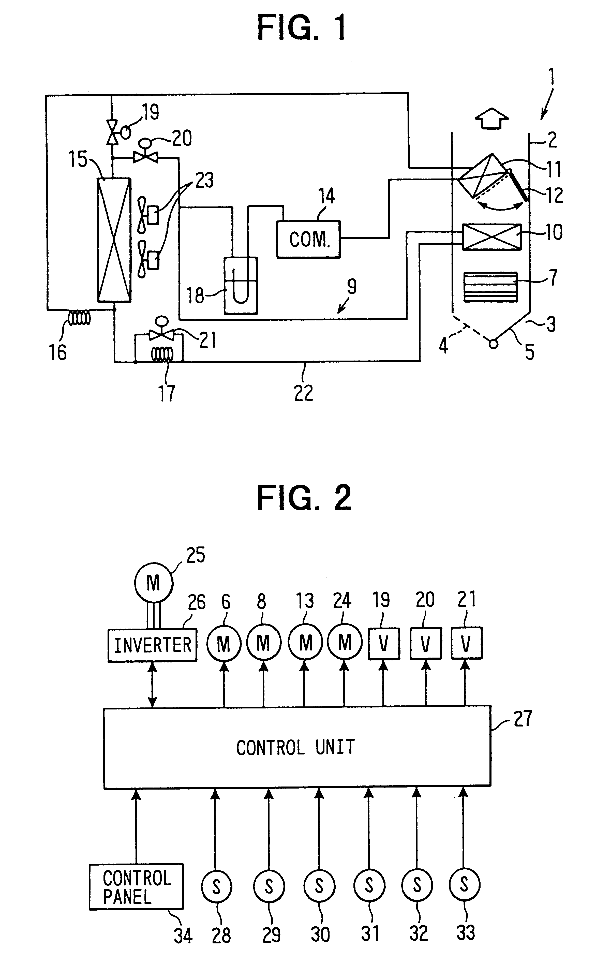 Air conditioning system with compressor protection