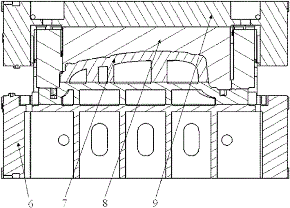 A method for producing parts of an automobile spare tire compartment