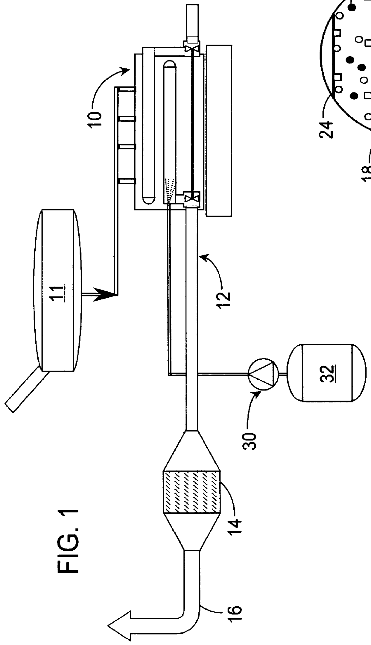 Method for reducing emissions from a diesel engine