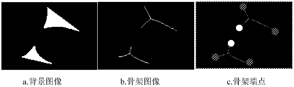Background frame feature-based adhesion rice grain image segmentation method